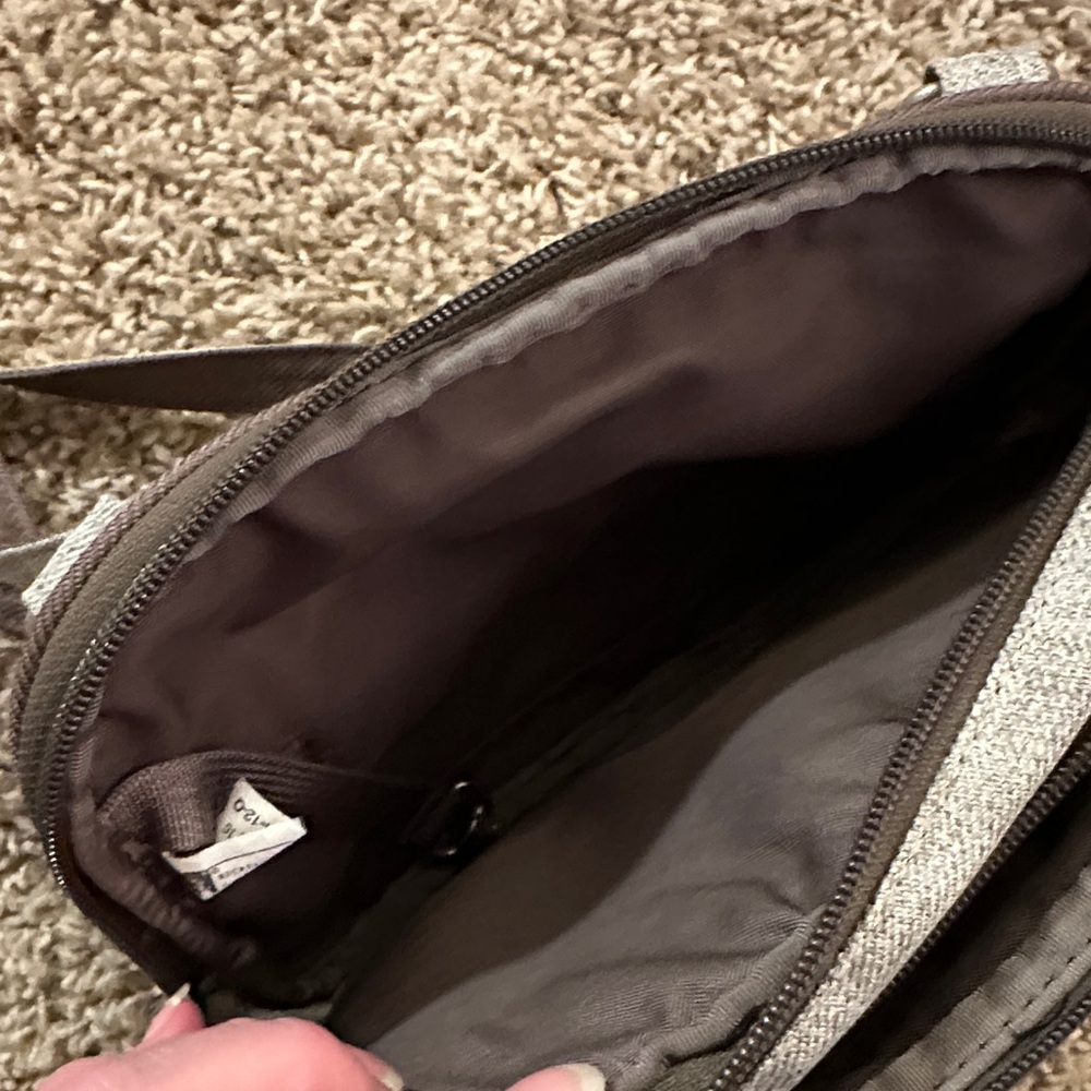 REI Crossbody Bag with Brown Feminine Embroidery Y2K Festival Pockets Granola - Picture 8 of 10